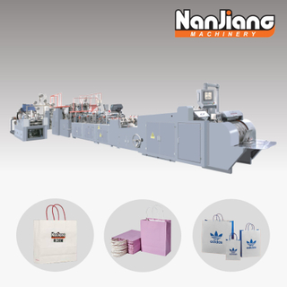 WFD-350 Sac en papier alimenté en feuilles entièrement automatique avec machine à poignée